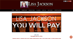 Desktop Screenshot of lisajackson.com
